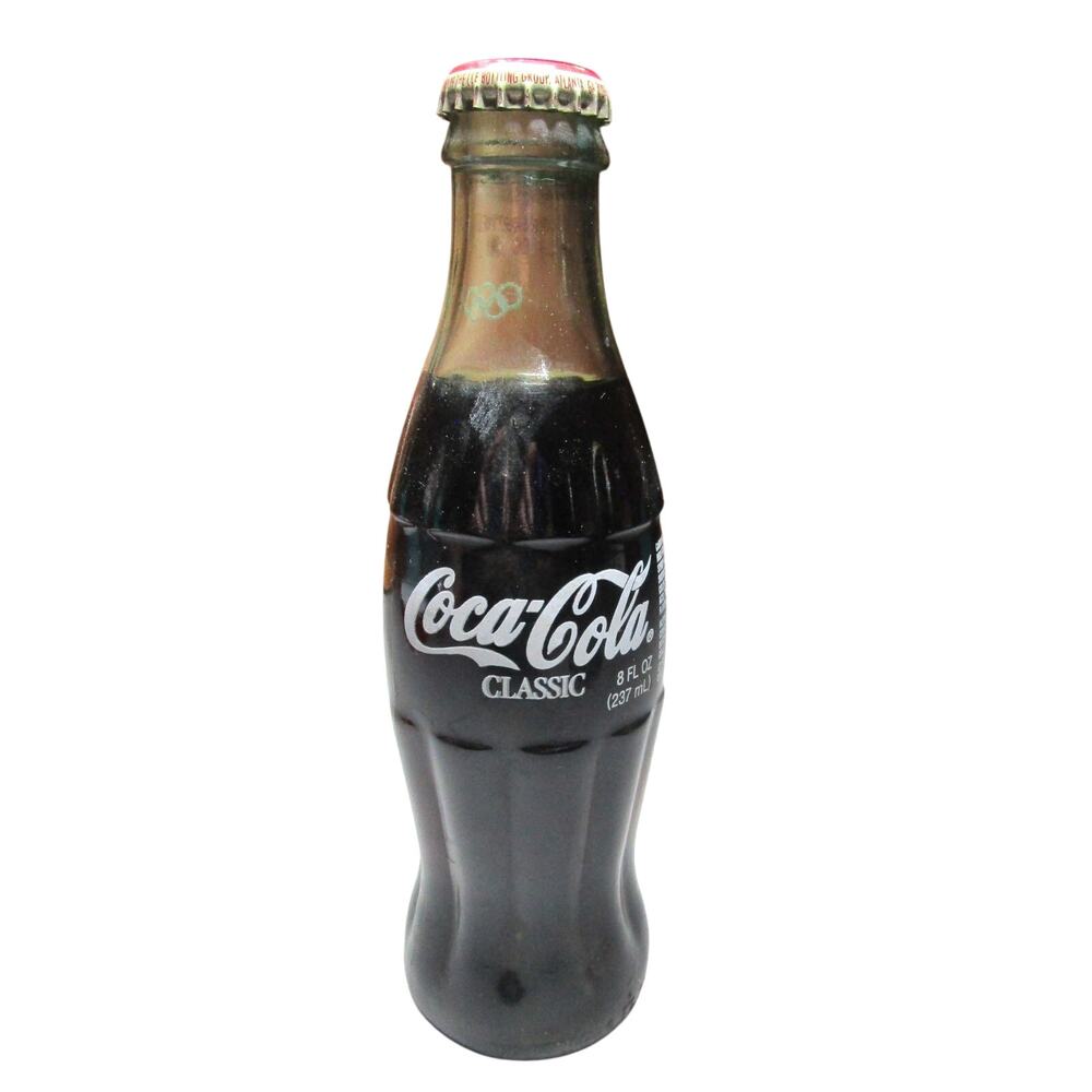 Coca‑Cola 1996 Centennial Olympic Games Bottle Sealed 8 oz Atlanta Collectible